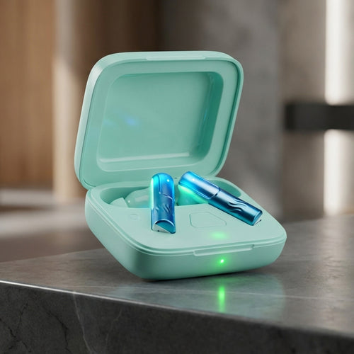 Boat Nirvana Ivy Pro, Dolby Atmos w/Head Tracking, 52dB Hybrid Adaptive ANC,Hi-Res LDAC, Titanium Dual Drivers, Bluetooth Earbuds, TWS Ear Buds Wireless Earphones w/mic (Crystal Black) (Copy)